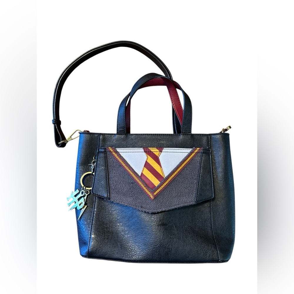 Harry Potter Loungefly Cosplay Black Suit Tie Tote HandBag Purse & Zip Wallet - Picture 2 of 10
